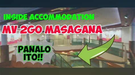 2go masagana inside|Inside the accommodation of MV 2GO MASAGANA .